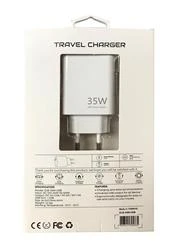 Elba ELB11 Elb-35w USB 35w Hızlı Şarj Akım Koruma EV Şarj Kafa - Resim 4