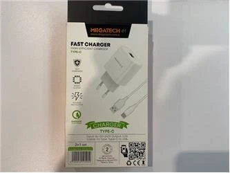 Megatech CC03(CC22-T3) 5v-3.0A Ev Şarj+Type-c Kablo Hızlı Şarj - Resim 4