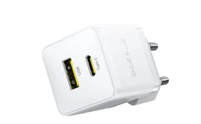 Baseus Palm Hızlı Şarj Aleti C+U 30W EU Beyaz (P1011160A213-00) - Resim 2