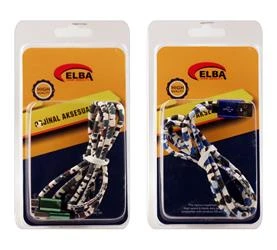 Elba ECK-44M Bağlantı Kablosu Micro 1mt Renkli - Resim 2