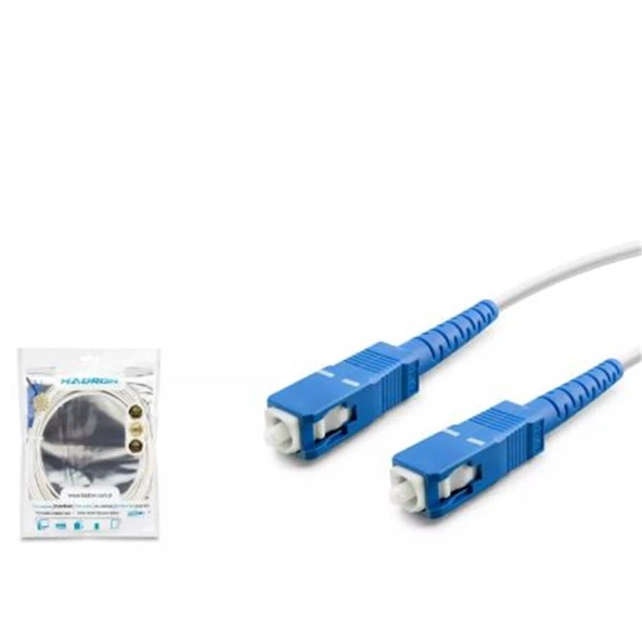 HADRON HDX5573 FIBER OPTICAL KABLO 3M BEYAZ ürün görseli