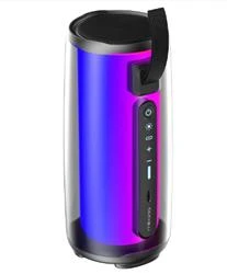 Mikado MD-17BT Capella Siyah 10W 1 RGB Mikrofonlu   Kart-Aux-Usb TWS 1800 mAh Bataryalı Speaker - 3