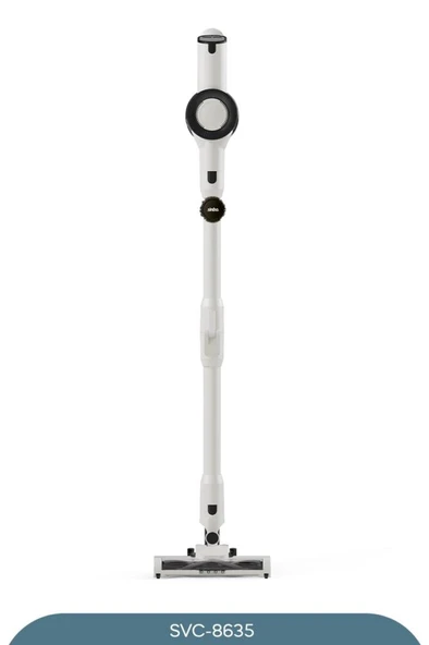 Sinbo Svc-8635 Bldc Motorlu Dikey Kablosuz Şarjlı Led Aydınlatmalı Süpürge - Resim 2