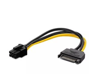 Hadron Hdx5535 Sata Power Kablo Dökme Siyah - Resim 2