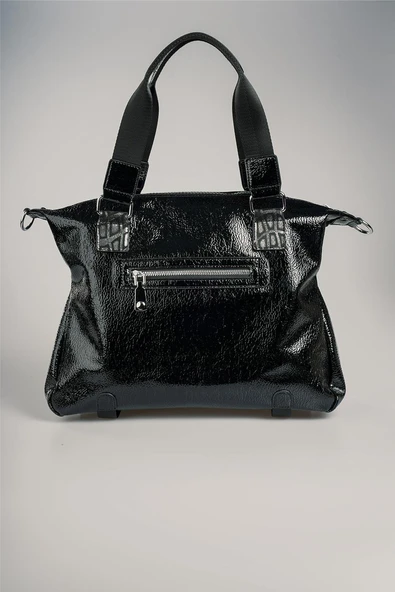 Monalisa Home CCS  17698 Lüks Gösterişli  Siyah Renk El Kol  Çantası - Resim 2