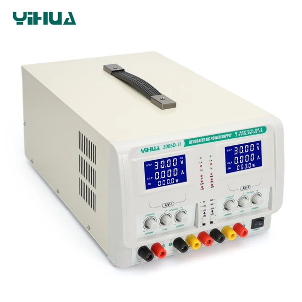 WellHise Yıhua 3005D-II 0-30V 0-5A Programlanabilir Çift Çıkışlı Dijital Regüleli Güç Kaynağı - 4