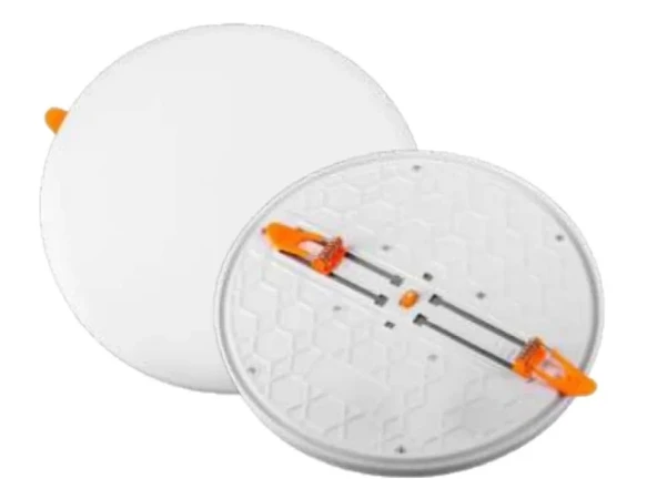 ZMR 36W AYARLANABİLİR PRO SIVA ALTI YUVARLAK PANEL ARMATÜR 6500K beyaz ışık ( 2 ADET ) - Resim 2