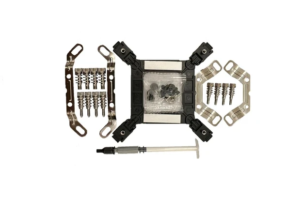 AZTECH LIQUID COOLING AZ240 - 1B AM5 - 1700P 240mm ARGB Fan Siyah Sıvı Soğutucu - Resim 2