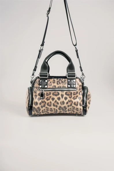 Monalisa Home CCS 17999  Lüks Gösterişli Kahverengi El Kol  Çantası - Resim 2