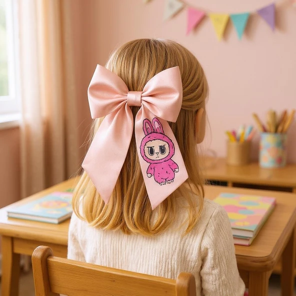 Labubu Çocuk Toka - Resim 4