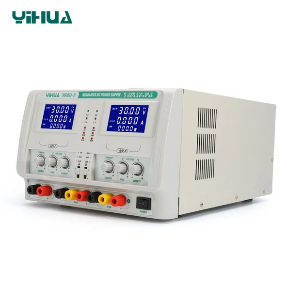 WellHise Yıhua 3005D-II 0-30V 0-5A Programlanabilir Çift Çıkışlı Dijital Regüleli Güç Kaynağı - 2