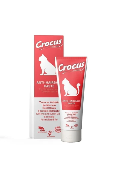 Crocus Anti Hairball Kedi Malt Macunu 100 Gr