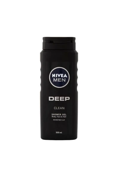 NIVEA ERKEKLER IÇİN DERİN TEMİZ DUŞ JELİ 500 ML ürün görseli 1