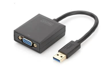 Digitus DA-70840 USB 3.0  -  VGA Grafik AdaptörüGiriş: 1 x USB 3.0 USB-A  1 x VGA (HD15) - 2