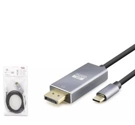 HADRON HDX7859 TYPE-C TO DISPLAY KABLO 8K 60HZ PVC 1.8M SİYAH - Resim 2