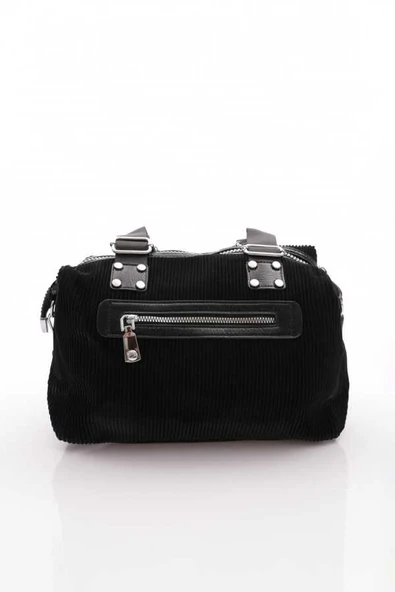 Monalisa Home  CCS 17677 Lüks Gösterişli Siyah Renk El Kol  Çantası - Resim 2