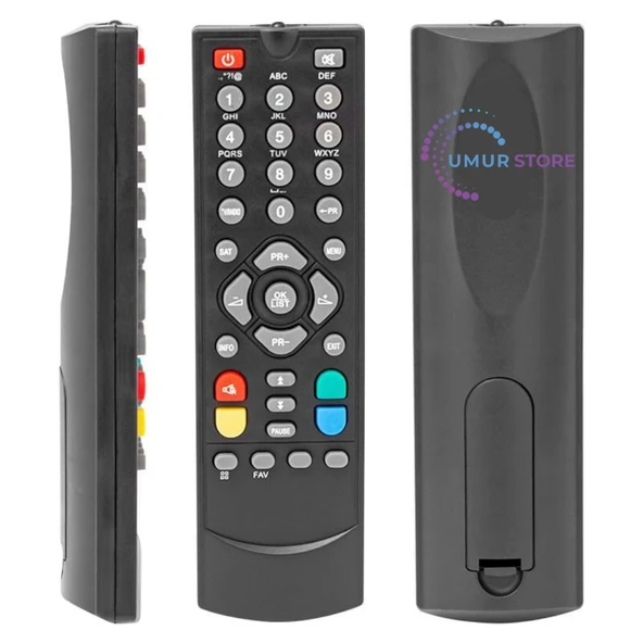 Mersat Jake Mini Uydu Alıcı Kumandası ürün görseli 1