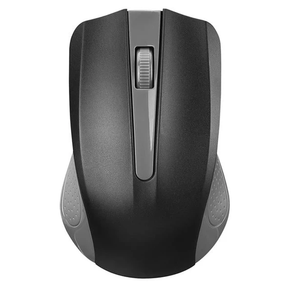 Everest SM-537 USB Siyah-Gri 2.4Ghz 1600DPI Kablosuz Optik Mouse 5 Metre Menzilli - 2