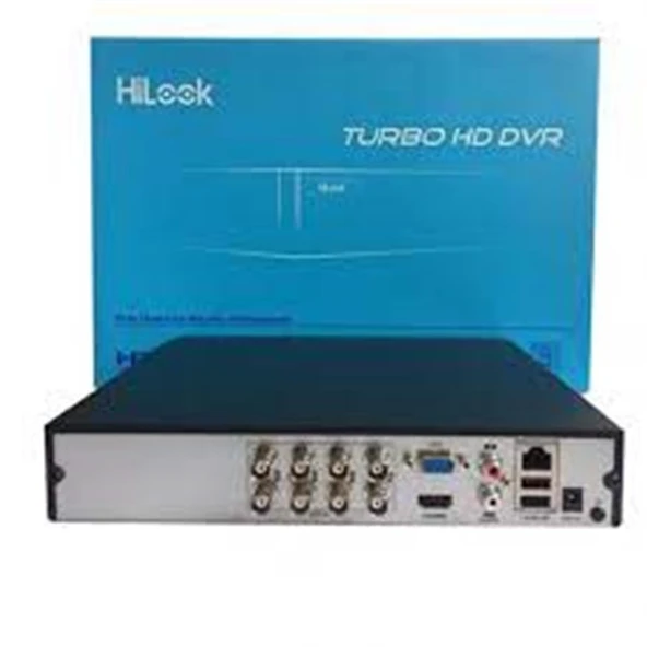 Hilook DVR-208Q-K1 8 Kanal 1 HDD 4MP Dvr Kayıt Cihazı (Ses girişi: 1xRCA ve 8xCOAX) - Resim 2