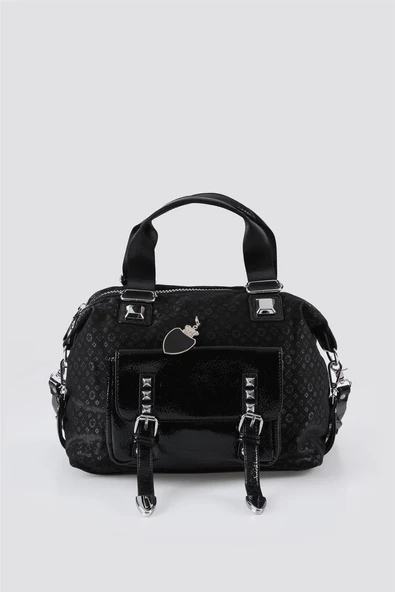 Monolisa Home CCS 17681 Lüks Gösterişli Siyah Renk El  Kol Çantası