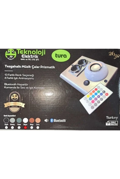 TEKNOLOJİ ELEKTRİK Tezgah Altı Kumandalı Rgb Led Ve Bluetooth Hoparlörlü Led- (uzatma Kablosu Dâhil Değildir) - Resim 6