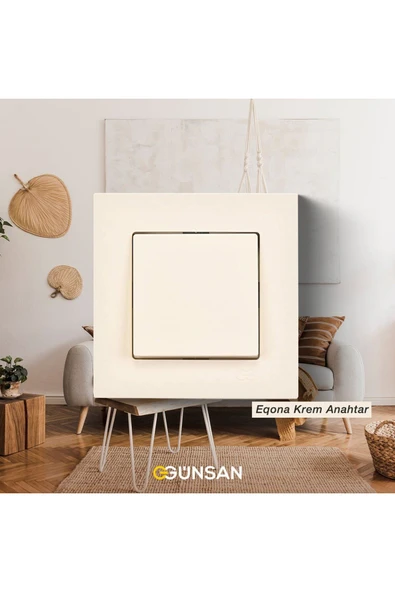 Günsan Eqona Krem Anahtar - Resim 3