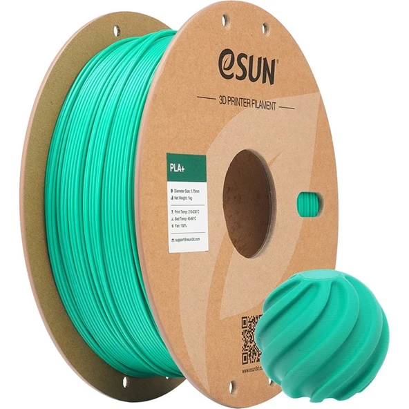Esun Pla+ Yeşim Yeşili 1.75mm 1Kg Filament - Urhanshop Gönderimli ürün görseli 1