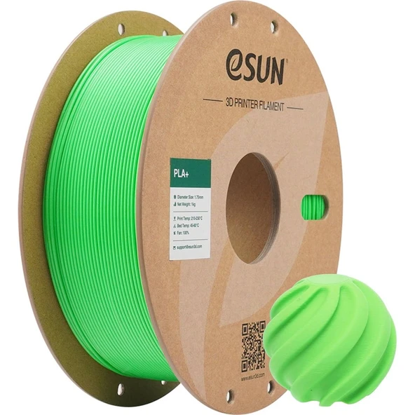 Esun Pla+ Rgb Yeşil 1.75mm 1Kg Filament - Urhanshop Gönderimli ürün görseli 1