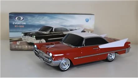 EVERTON RT-1950 Turuncu Arabalı  Bluetooth Fm-Usb-Tf-Aux Şarjlı Nostaljik Radyo - 4