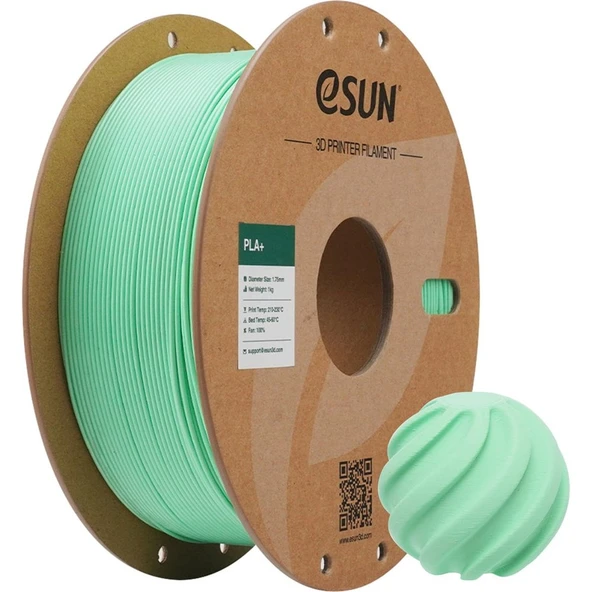 Esun Pla+ Nane Yeşili 1.75mm 1Kg Filament - Urhanshop Gönderimli ürün görseli 1