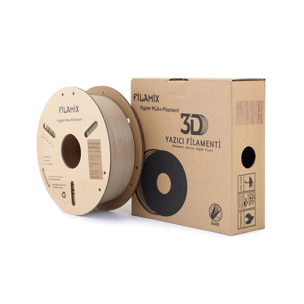 Filamix Hyper Pla Filament Ahşap Rengi - Urhanshop Gönderimli ürün görseli 1