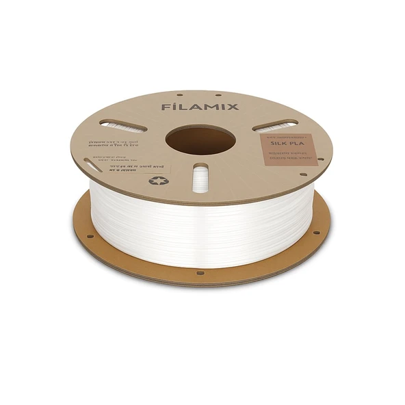 Filamix Silk Pla Beyaz 1Kg İpeksi Parlaklık - Urhanshop Gönderimli - Resim 2