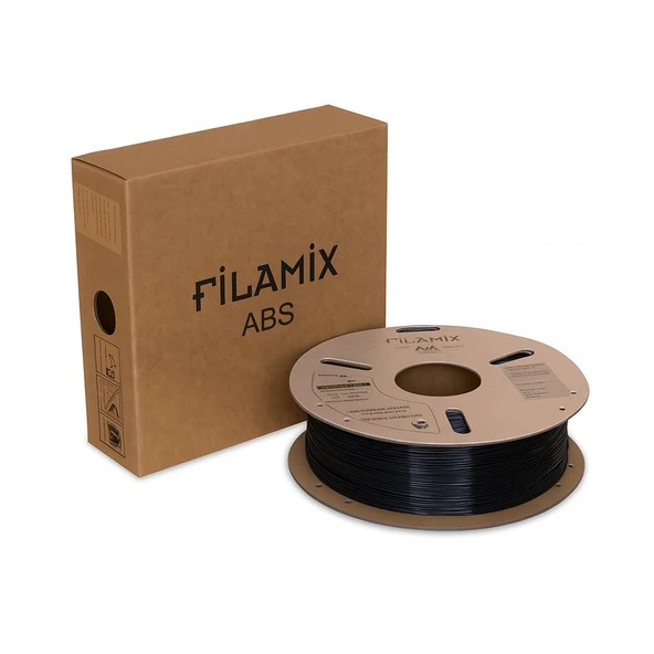 Filamix Abs Siyah Filament 1.75mm 1Kg - Urhanshop Gönderimli ürün görseli 1