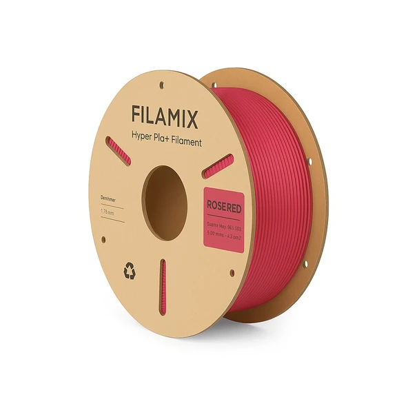 Filamix Hyper Pla Filament Gül Kırmızı - Urhanshop Gönderimli - Resim 2
