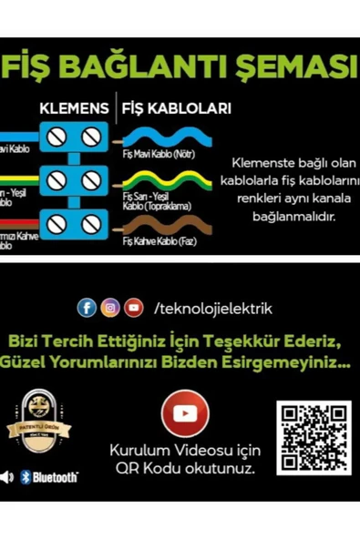 TEKNOLOJİ ELEKTRİK Tezgah Altı Kumandalı Rgb Led Ve Bluetooth Hoparlörlü Led- (uzatma Kablosu Dâhil Değildir) - Resim 8