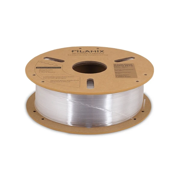 Filamix Rapid Petg Şeffaf Filament 1.75mm 1000Gr - Urhanshop Gönderimli - 3
