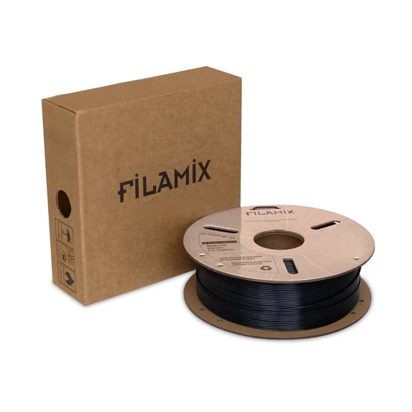Filamix Rapid Petg Siyah Filament 1.75mm 1000Gr - Urhanshop Gönderimli ürün görseli 1