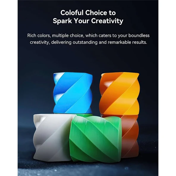 Creality Ender Fast Pembe 1.75mm Pla 3D Baskı Filamenti - Urhanshop Gönderimli - Resim 4