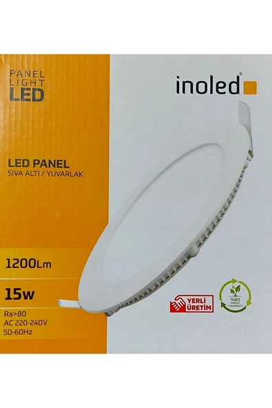 İnoled 15 W Sıva Altı Spot Lamba 6500k Beyaz ürün görseli