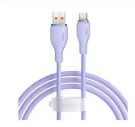 Baseus Pudding C to C 100W Kablo 1.2m Mor (P10355702511-00) - Resim 2