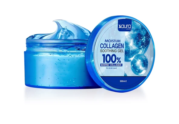 XAURA BEAUTY MOİSTURE COLLAGEN SOOTHİNG JEL – YOĞUN NEM & KOLAJEN BAKIMI 300ML