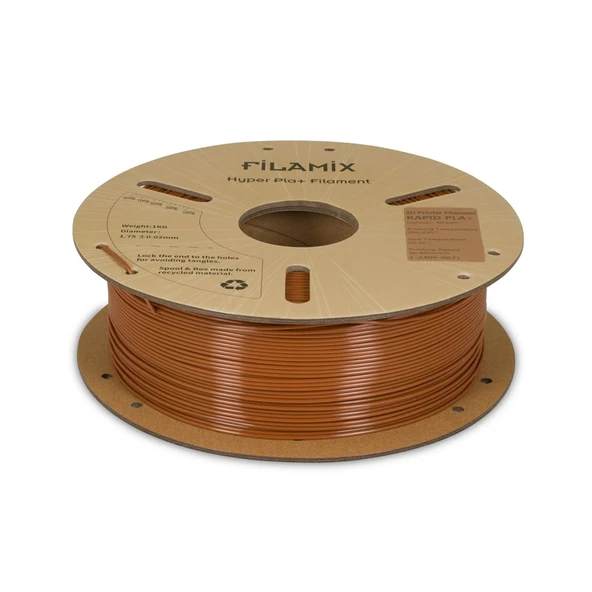 Filamix Yüksek Hızlı Hyper Pla Filament Kahverengi - Urhanshop Gönderimli - Resim 2