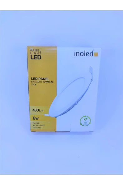 İnoled 6w Led Spot Lamba (6500k) ürün görseli