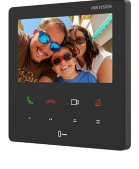 Hikvision DS-KH6110-WE1 4.3" IP İnterkom İç Ünite ürün görseli 1