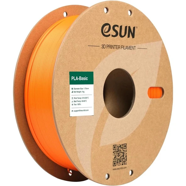 Esun Basic Pla Turuncu Filament 1,75mm 1 Kg - Urhanshop Gönderimli ürün görseli 1