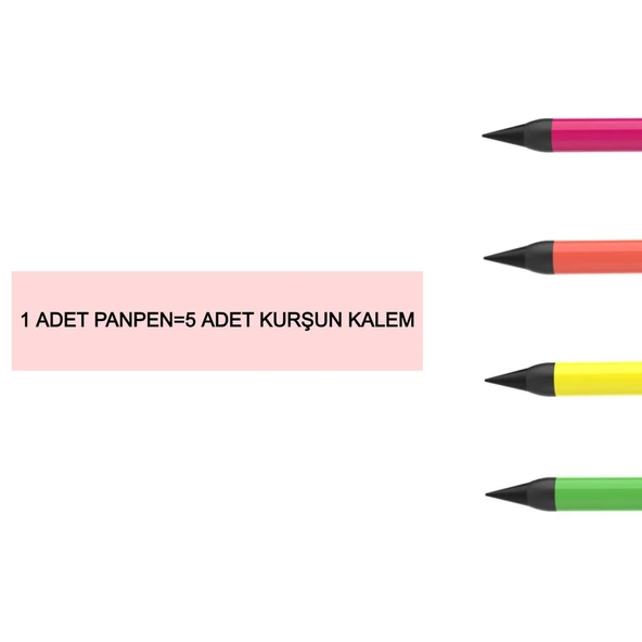 Panda Panpen Taraftar Serisi Bitmeyen Kurşun Kalem (PAN715) 1 Adet - Resim 8