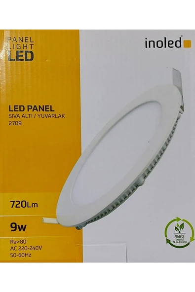 İnoled 9 W Spot Lamba 6500k Beyaz ürün görseli