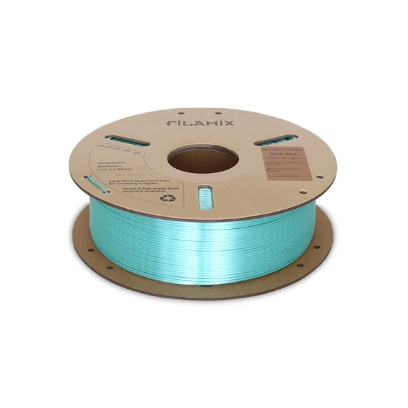 Filamix Silk Pla Nane Yeşili İpeksi Parlaklık - Urhanshop Gönderimli - Resim 3