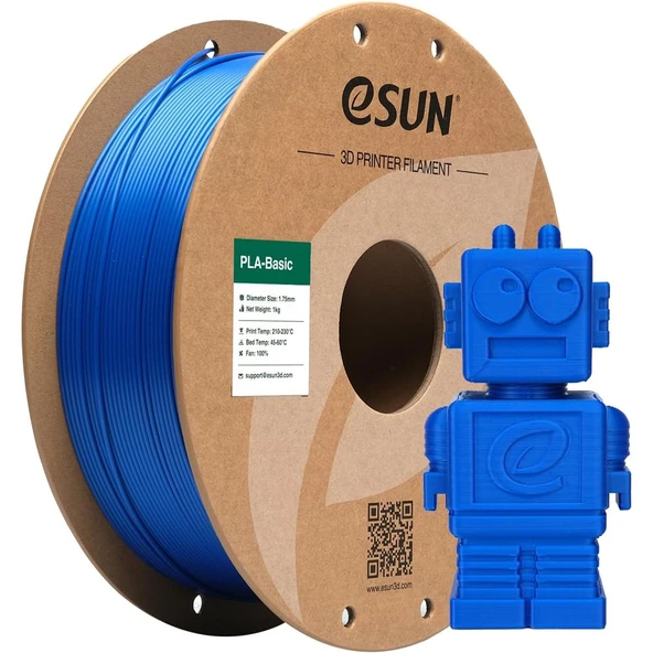 Esun Basic Pla Mavi Filament 1,75mm 1 Kg - Urhanshop Gönderimli - 1