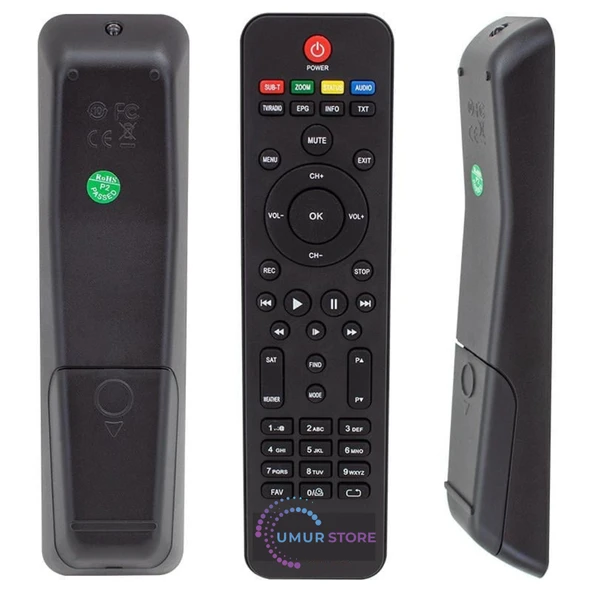 Dreamstar DreaMini HD Mini Uydu Alıcı Kumandası ürün görseli 1